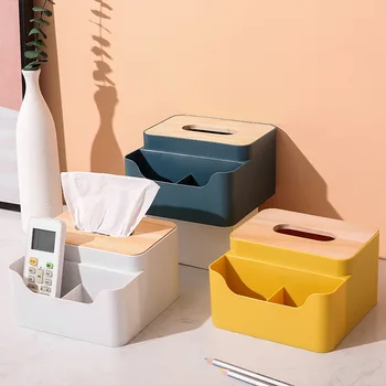

Plastic Storage Containers Extractable Tissue Plastic Box Storage Organizer Boxes Simplicity Sundries Organizer For Small Things