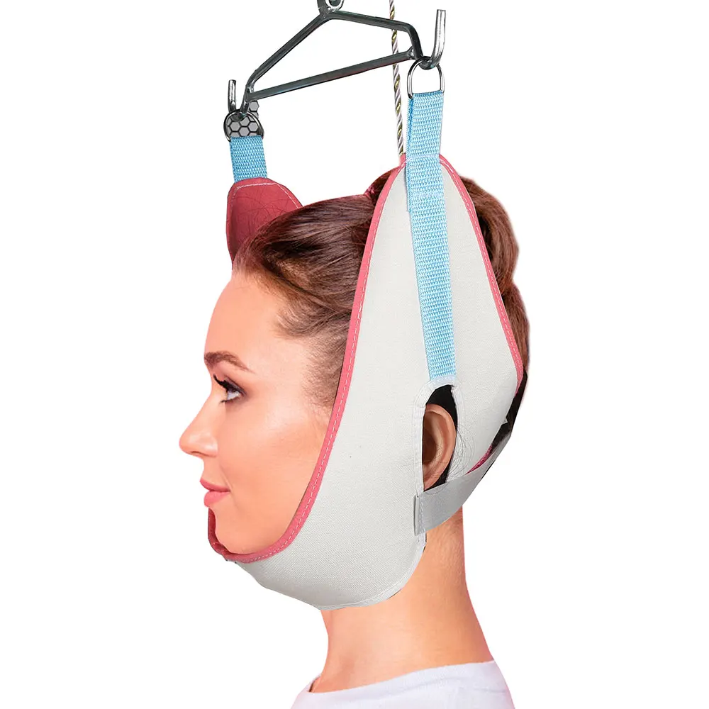 

Adjustable Cervical Traction Belt Breathable Canvas Sling Tractor Stretch Neck Care Tool Relieve Pain Home Medical Equipment