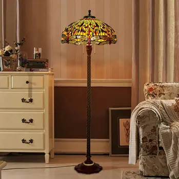 

Floor lamp manufacturers selling 20-inch, whoever dragonfly American European sitting room light pure handmade art lamp