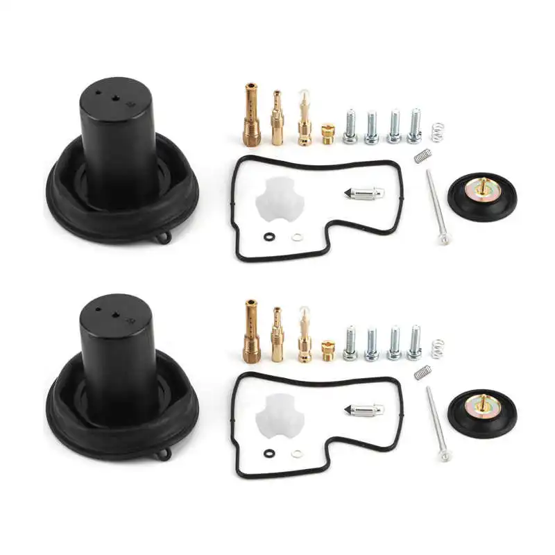 2 Sets Carburetor Rebuild Kit Carb Repair Accessories Fit for Honda VLX600/VT600 1994 1995 1996 1997 1998-2003 Rubber+Metal | Автомобили и