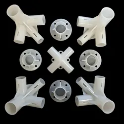 Pièces de rechange chaudes pour tente gazébo 3x3m, auvent, pieds de coin, connecteur central de tente 25/19mm, pièces de connexion pour tente de Camping en plein air DO2 