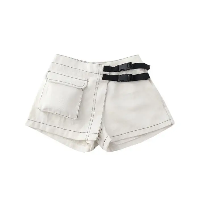Девушки Черный джаз современные танцевальные костюмы толстовка короткие брюки дети бальный танцы хип хоп танцевальная одежда наряды уличная одежда - Цвет: black pants