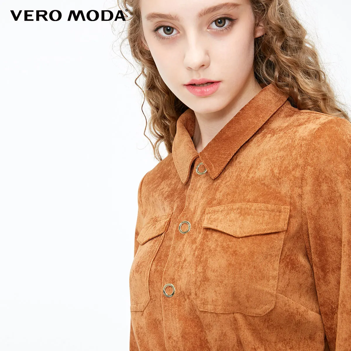 Vero Moda женский укороченный комбинезон на шнуровке с отворотом | 319144501