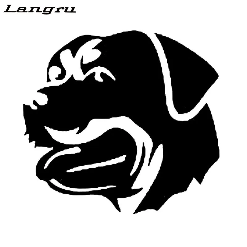 Langru Rottweiler Dog Vinyl Decal Waterproof Car Stickers Decoration Accessories Jdm | Автомобили и мотоциклы