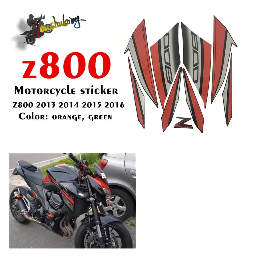 Для kawasaki ninja 3 м набор наклеек s для z800 13-16 z800 ninjaz800 мотоцикл топливный бак Предупреждение этикетПредупреждение ющая наклейка - Цвет: Красный
