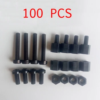 

100PCS Hex M3 Insulate Nylon Column M3*8*18 Screw Nut for FPV Drone Flight Controller Section Board F3 F4 Flight Tower