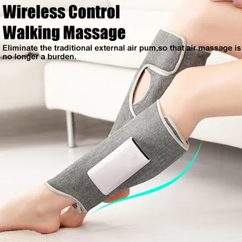 

Wireless Leg Massager Air Compression Leg Massage Full Wrap Varicose Veins Physiotherapy For Body Foot Ankles Calf Therapy