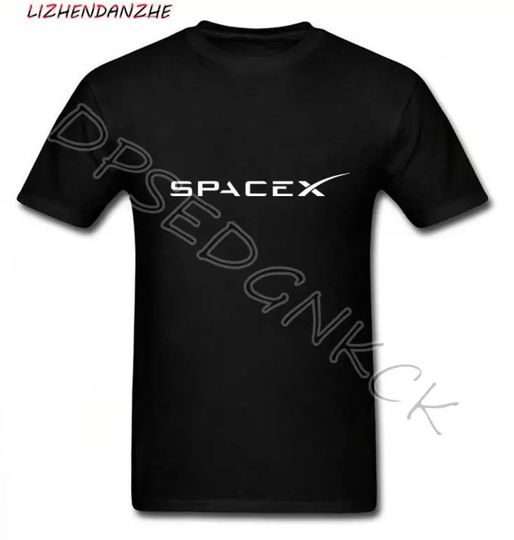 Футболка SpaceX с изображением Арона мускусного тяжелого Сокола мужские футболки