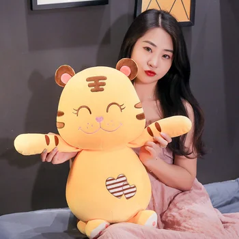 

Multi-style cute stuffed animal stuffed animal tiger cute tiger child favorite animal king forest king doll toy pillow decoratio