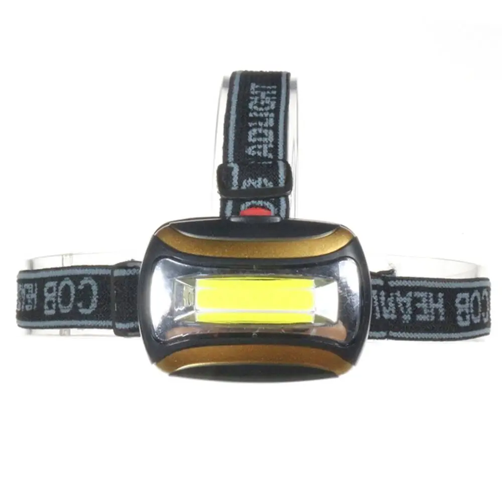 

3-Color Portable Cob Headlights 3-Speed Led Headlights Xenon Lamp Bicycle Headset Flashlight Fish Headlamp Headlight