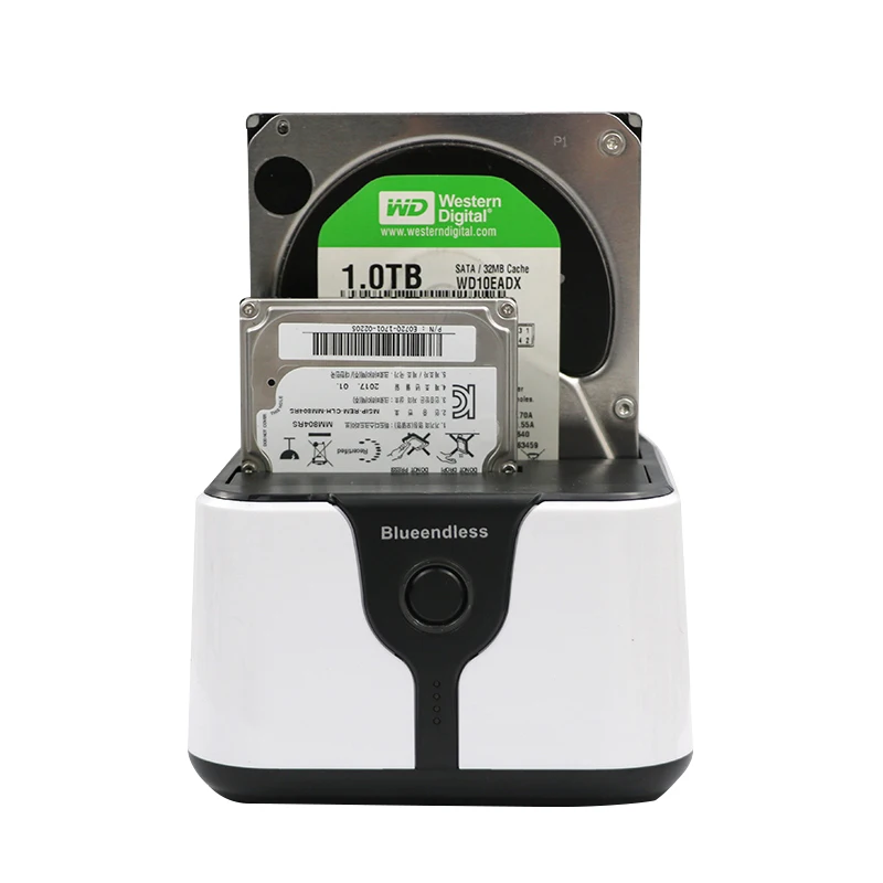 Док станция пластиковая для 2 жестких дисков 5 Гбит/с Sata Usb 3 0 5/3 дюйма|disk adapter|hard disk
