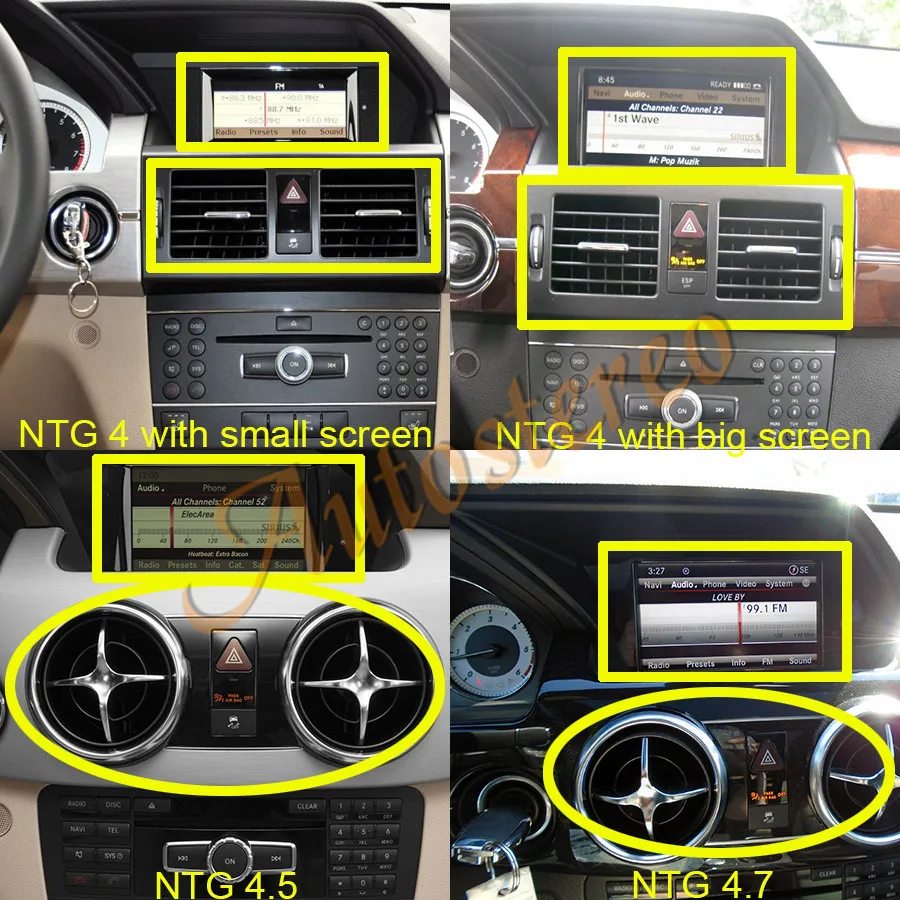 Flash Deal DSP Android 9 64G Car DVD Player GPS Navigation For Mercedes-Benz GLK GLK-Class X204 2008-2010 Car Auto stereo Multimedia Player 1