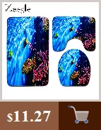 Zeegle 3 шт Туалет Ванна коврики милые собака и кошка Ванная комната ковер нескользящие носки-тапочки коврик для ванной ковер коврик крышка