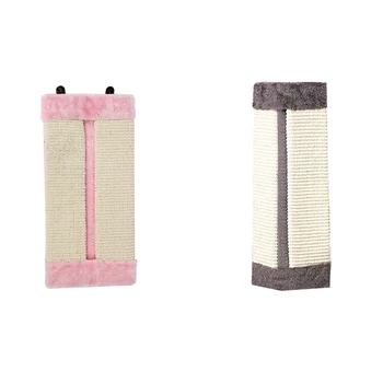 

2 Colors Cat Scratches Board Pet Kitten Wall Corner Scratching Mat Post Tree Scratcher Sisal Hemp Pet Plush Toys
