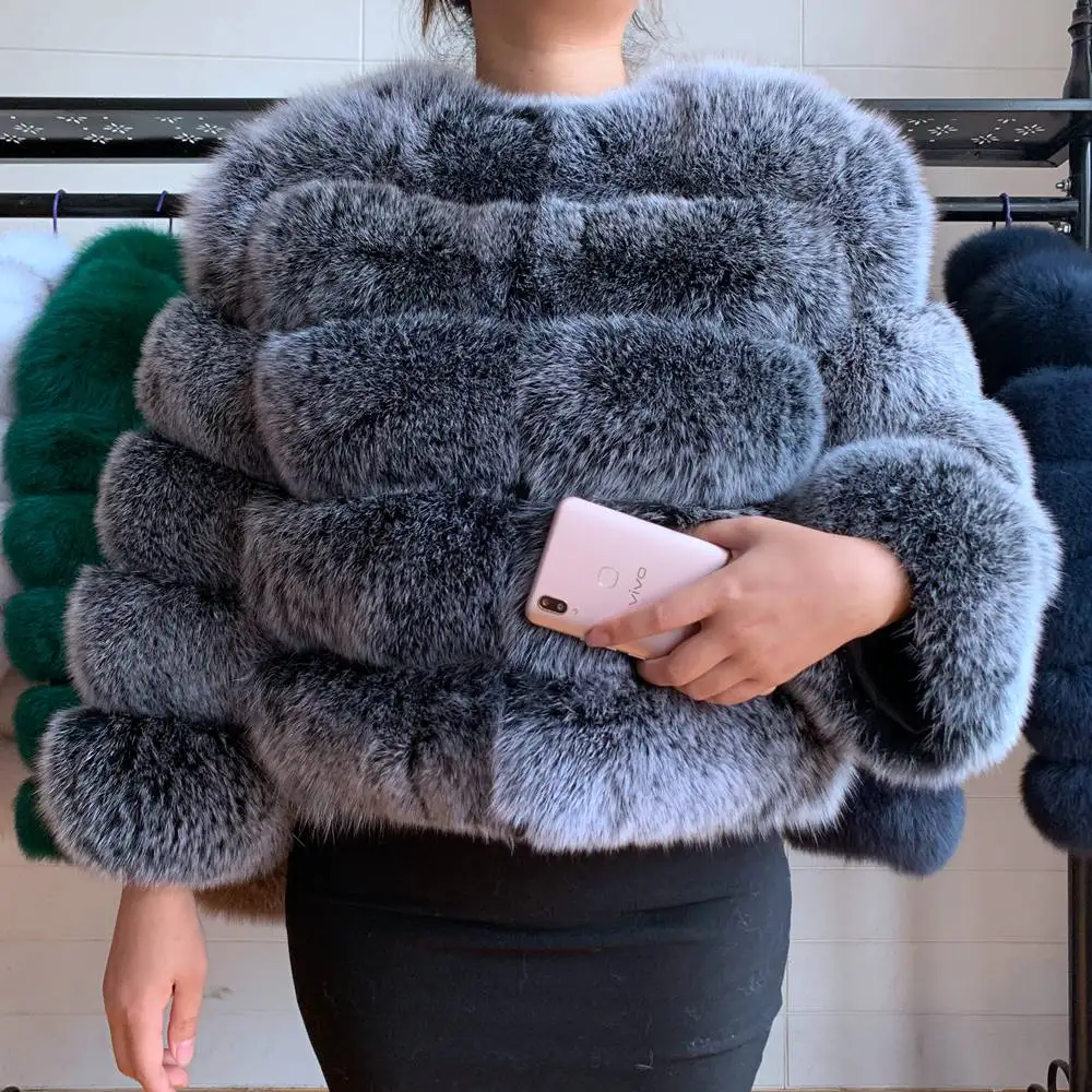 Real Fur Mink Coat Women Winter Mink Coats Female