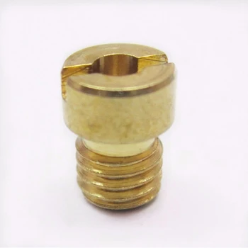 

Replacement Main Jet Rebuild Carb 10pcs Set Carburetor + 10pcs Slow Pilot Gold durable practical car accessories
