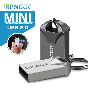 

Super mini 32GB pendrive metal USB flash drive 4gb 8gb 16GB 32GB 64GB 128GB pen drive USB2.0 tiny memory stick U Disk cle usb