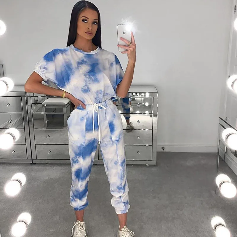 tie dye tracksuit adidas