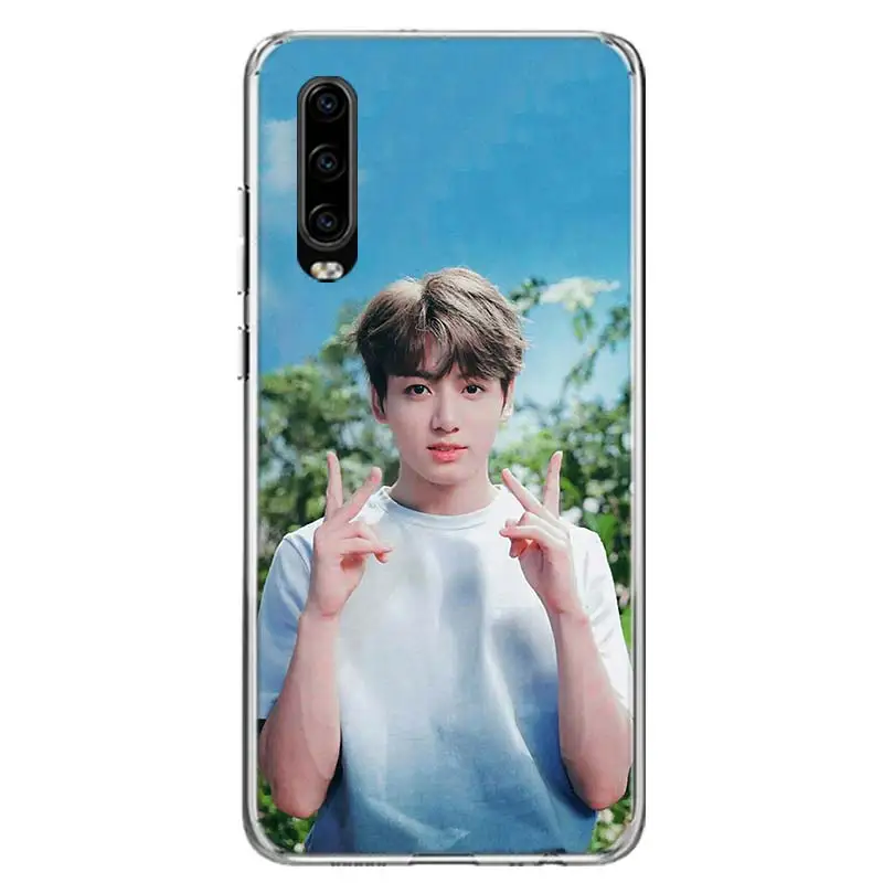 Jungkook Kpop чехол для телефона huawei P30 P20 mate 30 20 10 Pro P10 Lite P Smart Z+ Coque Shell Capa - Color: TW034-7