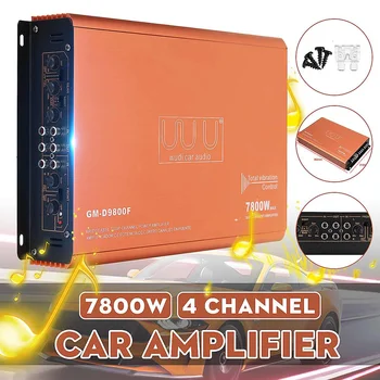 

12V 7800W 4 Channels Car Sound Amplifier Subwoofer Audio Stereo Bass Speaker Amplifier Auto Audio Sound System