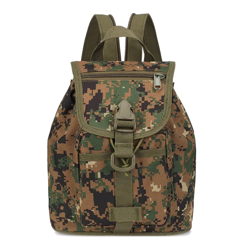 

Outdoor Small Backpacks for Men Waterproof Oxford Casual Camouflage Backpack Multifunction Military Travel Climbing Bag Rucksack