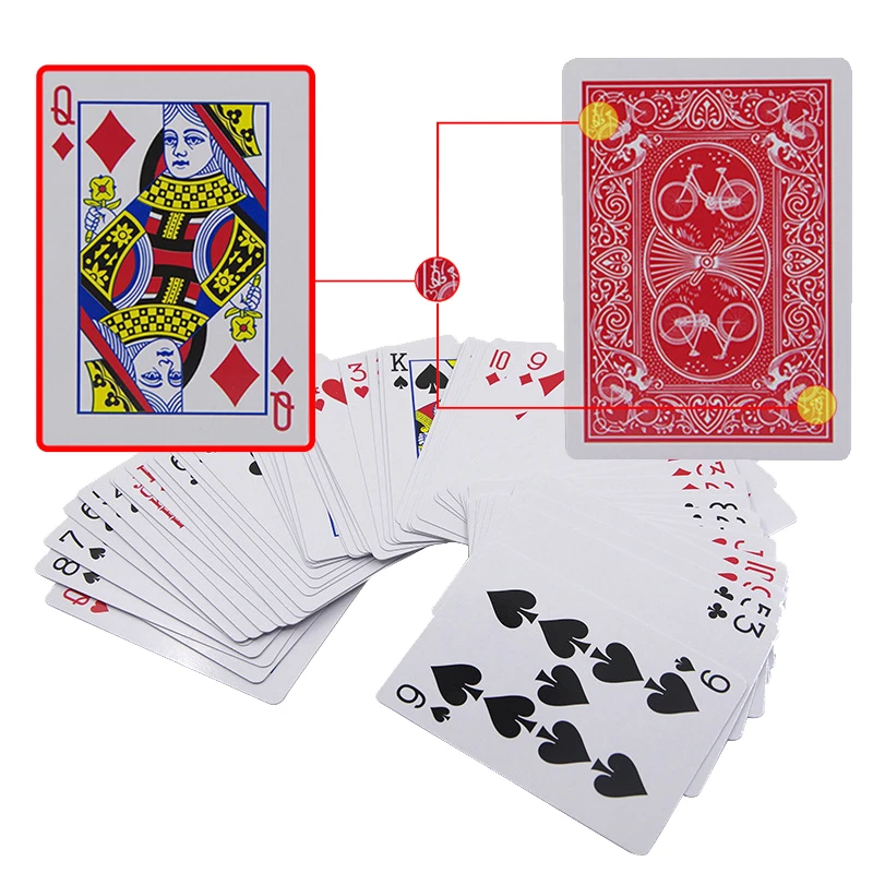 Flash Koop Secret Gemarkeerd Poker Kaarten See Through Speelkaarten Speelgoed Eenvoudige Goocheltrucs Gyh|Magische Trucs| - AliExpress