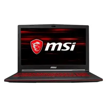 

Gaming portable computer MSI GL63-675ES 15,6" i7-8750H 16 GB RAM 256 GB + 1 TB Black