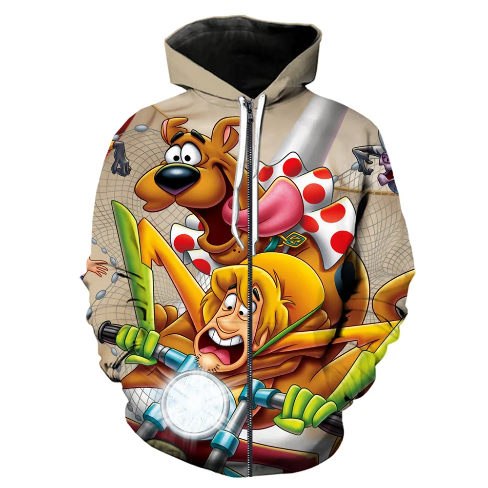 Мужская толстовка с капюшоном scooby doo 3d принт худи/рубашки/штаны harajuku повседневные