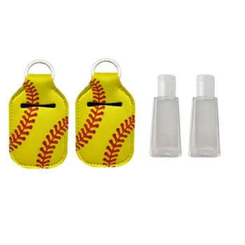 

30ML Portable Mini Empty Hand Sanitizer Bottle Set Storage Bottle Silicone Protective Cover Hand Sanitizer Sub Bottle