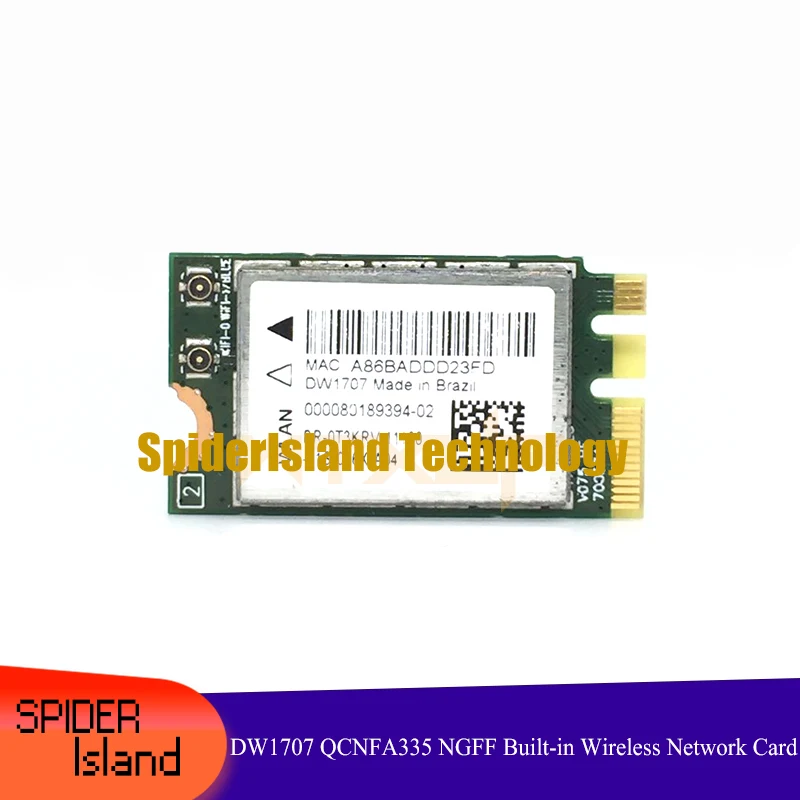 Новый DW1707 QCNFA335 NGFF 300M двухдиапазонный 5G 433M Встроенная беспроводная сетевая карта 4