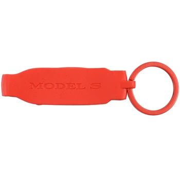 

Key Fob Cover for Tesla Model S, Silicone Car Key Cover Shell Protector Holder Case for Tesla S Accessories (Model S)
