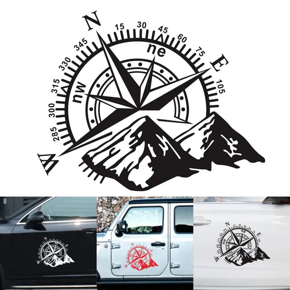 Universal Compass Rose Navigate Vinyl Sticker Car Truck Offroad KK Decal Sticker Universal Compass Rose Navigate Vinyl Sticker Car Truck Offroad KK Decal Sticker