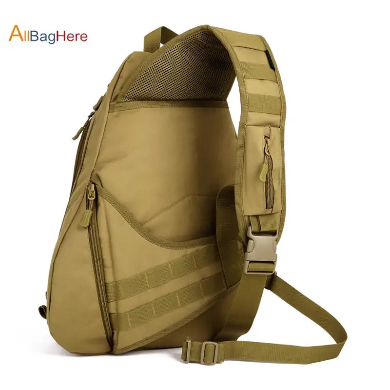 Tactical Backpack 14 Inches Laptop Military Field Chest Bag Outdoor Sports Hiking Waterproof Single Shoulder Bags Multifunction