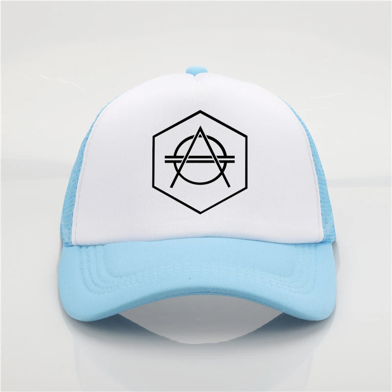 Don Diablo музыкальная шапка с принтом Женская Мужская бейсболка Don Diablo логотип дизайн плоский солнцезащитный козырек Рыбалка хип хоп шляпа - Цвет: Небесно-голубой