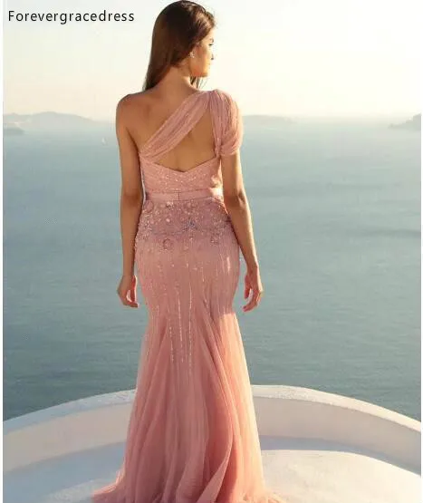 Женское длинное платье на одно плечо без рукавов|Платья выпускной| |