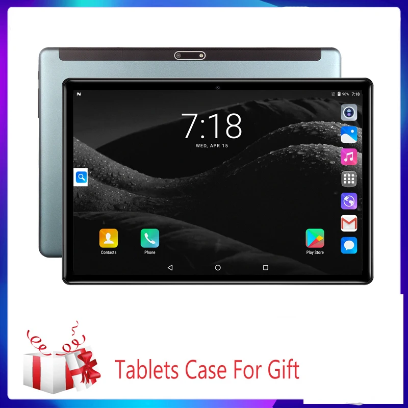 US $85.57 101 inch Tablet pc Android 90 Octa Core 3G Phone Call Tablets 4GB64GB ROM Bluetooth 40 WiFi 25D Steel Screen Tablet