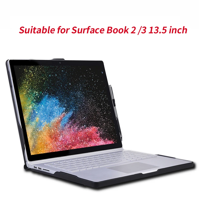 Чехол-книжка для ноутбука Microsoft Surface Book 2/3 13 5 дюйма из ПУ кожи | Компьютеры и офис