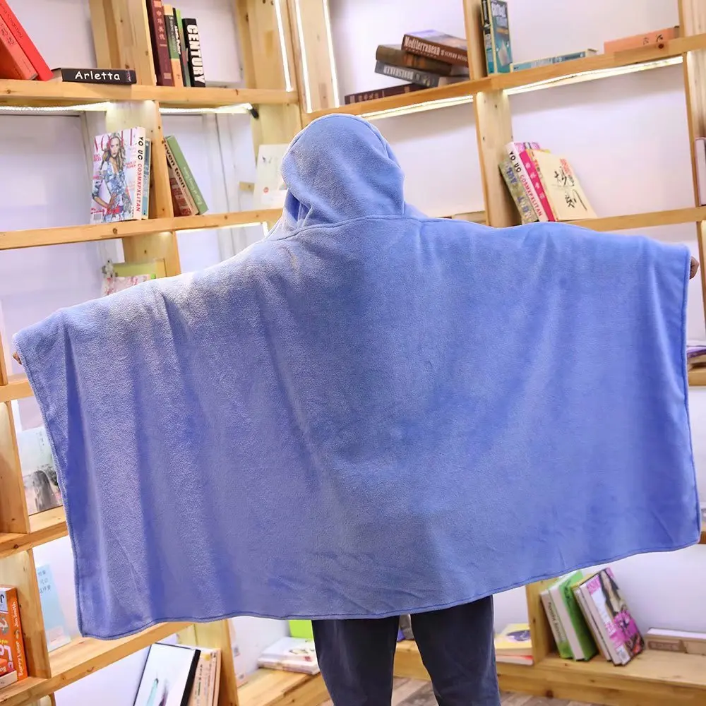 Аниме периферийная реинкарнация стать слизью плащ-манто пижамы ленивое одеяло Воздухопроницаемый чехол плюшевая шаль