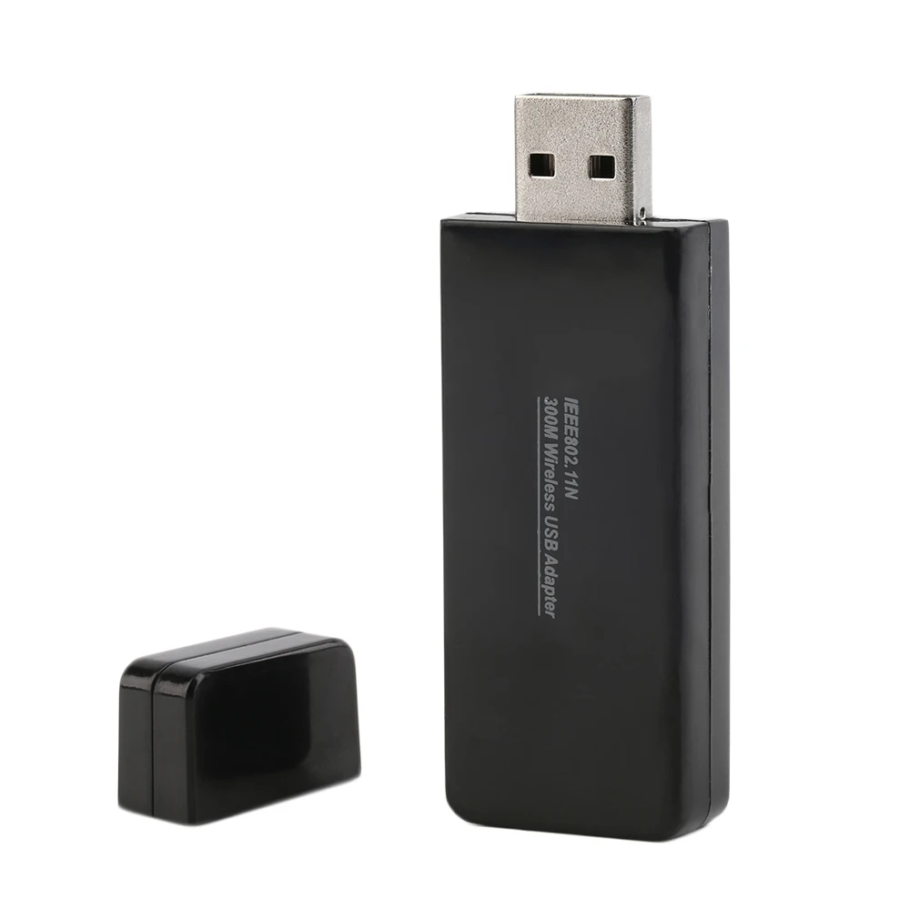 Профессиональный Черный Мини 300 м 802.11n/G/B беспроводной настольный компьютер ПК