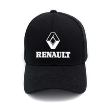 Повседневная хлопковая бейсболка логотип Renault и можно правильно отрегулировать размер унисекс для мужчин и женщин