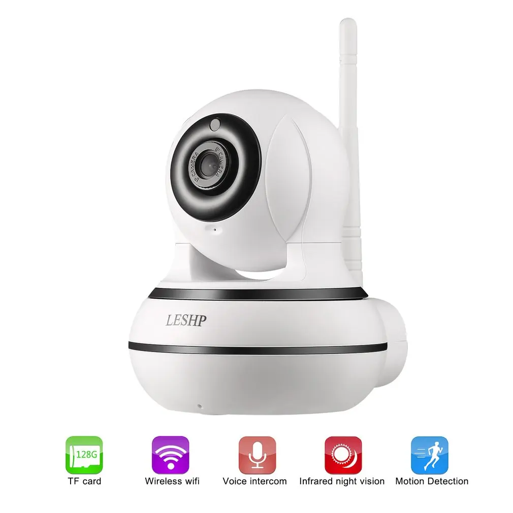 

LESHP Home Security IP Camera Wireless WiFi Camera Two Way Audio Video Baby Monitor 960P HD Night Vision Motion Detection