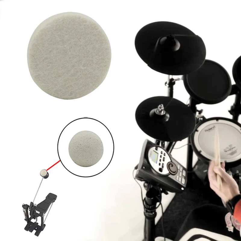 

Rack Drumstick Head Pad Drum Accessories Pads Gadget White Wool Durable Enclosure Parts Rock and Roll Band Tool Music