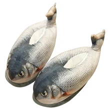 Новинка; плюшевые хлопковые тапочки; Инновационная модель; тапочки в форме сома; теплая нескользящая обувь для дома; домашняя обувь