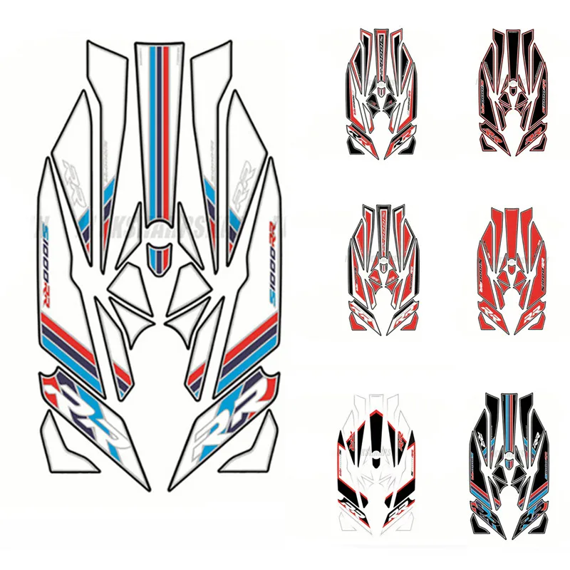 3D Gel Motorcycle Rear Fairing Sticker Motor Number Board Protector Decals Stickers For BMW S1000RR s1000rr S 1000 RR 2015-2017 for buick mirror parts excelle side wing mirror folding motor 2003 2009 motor gears electric board