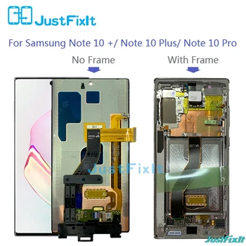 

Super amoled For Samsung Galaxy Note 10 plus N975 LCD Display with frame Touch Screen Digitizer N975F N975U N975W Note10 pro