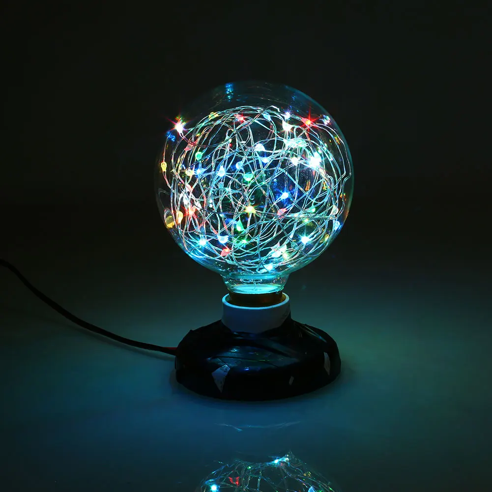 

E27 G95 1.6W Vintage Edison Bulb Starry 50-LED Lamp Starry Style Bar Light