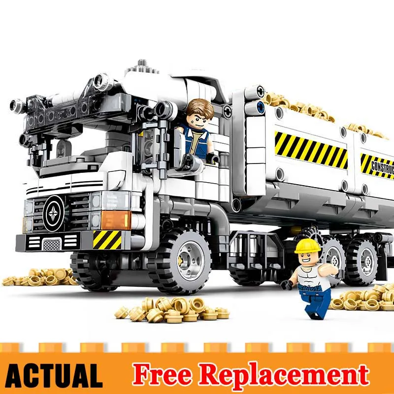 

Technic Truck Model 701704 Legoing Technic Figures Building Blocks Bricks Diy Toys Compatible with legoed Toy Gift for Kids