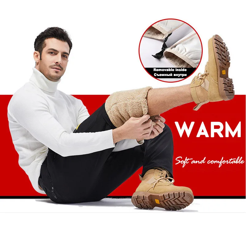 Ski Pants For Men Winter Outdoor Windproof Waterproof Snowboard Snow Fleece Pants Thick Warm Trousers Male Trekking Hiking skiing pants ski suit