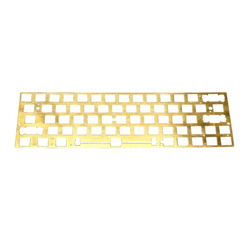 

Brass Plate Positioning Board Plate-mounted Stabilizers For GH60 XD64 DZ60 GK64 62KA