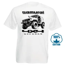 Off Road Fan Suzuki Samurai мягкая хлопковая Мужская футболка модные хлопковые топы Размер S 3Xl